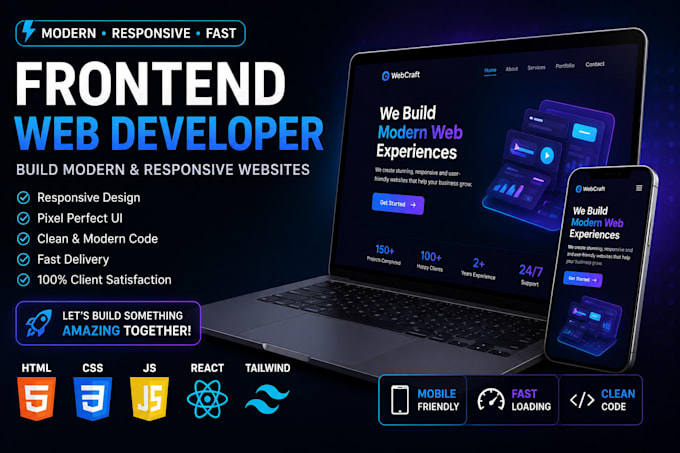 build responsive react websites