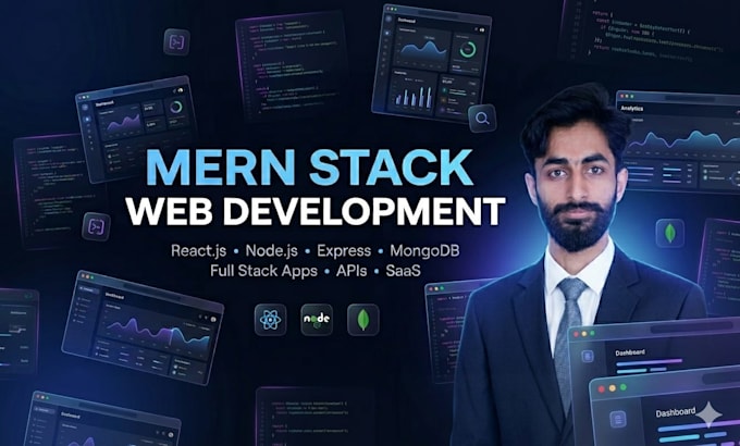 develop full stack mern web application with react and node js supabase