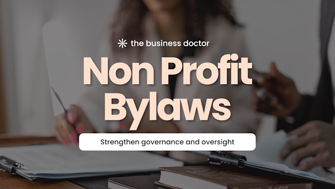provide customizable nonprofit bylaws