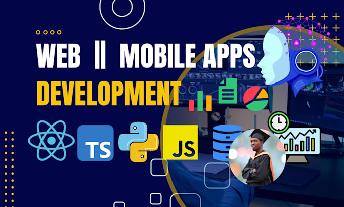 Be your full stack developer for web app mobile app ai and workflow ...
