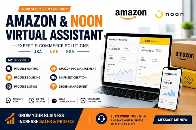 be your amazon and noon virtual assistant