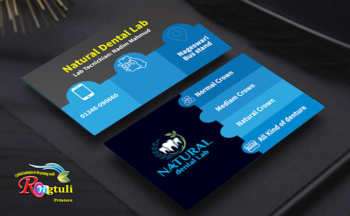 provide business card design services