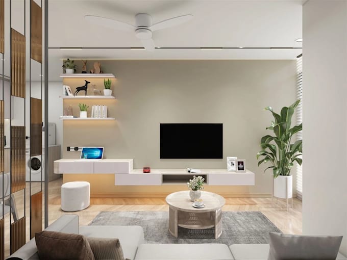 create functional and elegant interior space