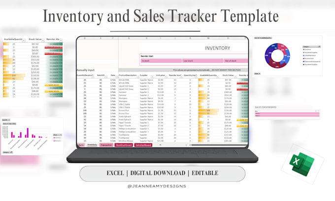create custom excel spreadsheets and templates