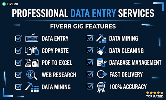 be your reliable data entry operator for any bulk data work