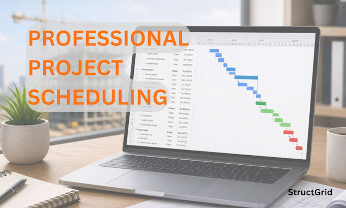 create professional ms project schedules and gantt charts