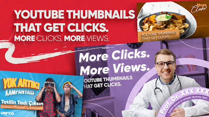 design high CTR youtube thumbnails