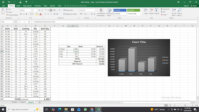 manage excel reports, bookkeeping and accounting tasks