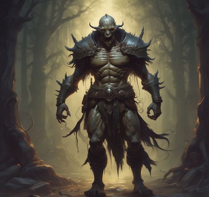 antasy horror and fantasy horror character
