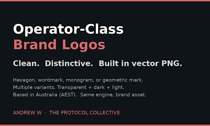 design a clean logo with vector files
