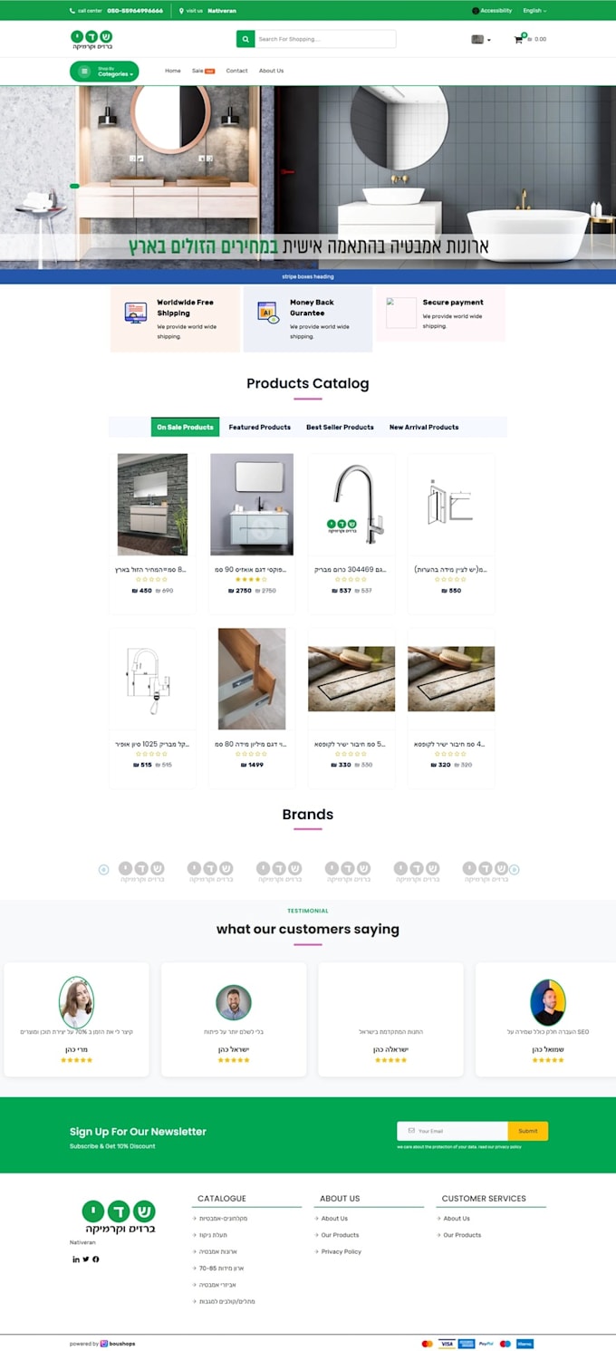 build a custom ecommerce or marketplace website
