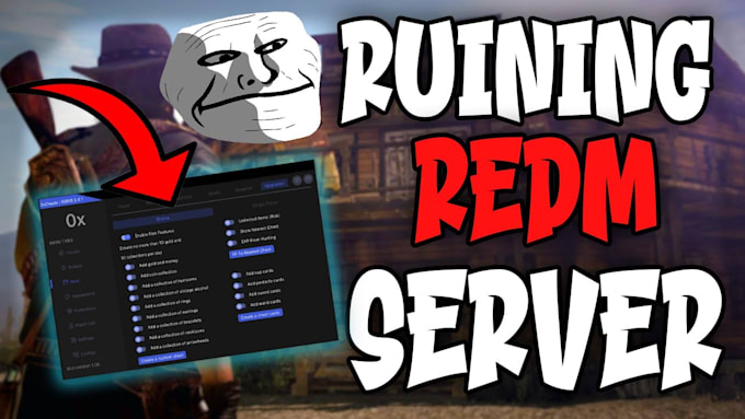 develop full redm server, premium scripts, maps and mlo, redm vorp