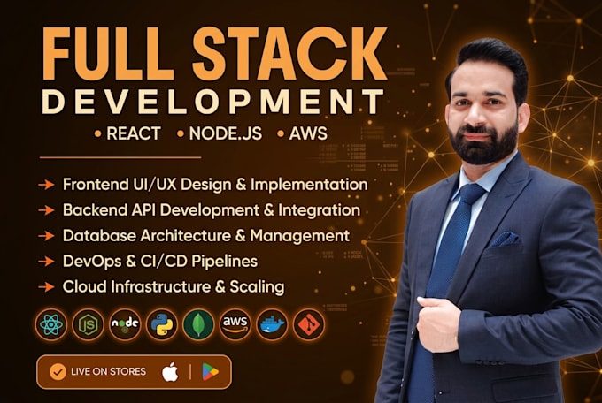 Full stack web developer for saas web mobile app ai agent by Sardar ...