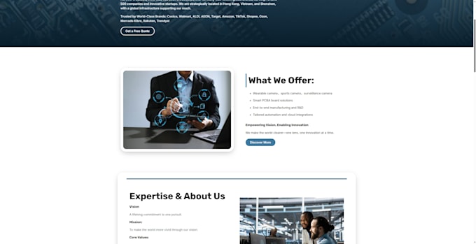 build a professional b2b wordpress website with elementor