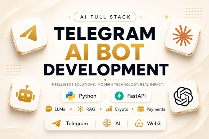 build ai powered telegram bot with python fastapi and llm integration