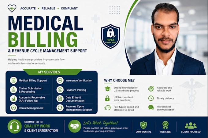 provide accurate medical billing and claims processing services