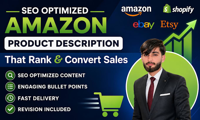 write SEO amazon product listings that sell