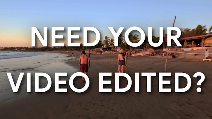 edit cut and edit you video professionaly