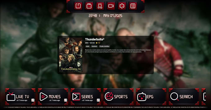 complete iptv app rebrand for smarter, xciptv, ott, with server setup service