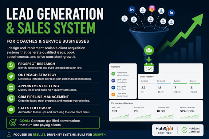 build your lead generation and client acquisition system