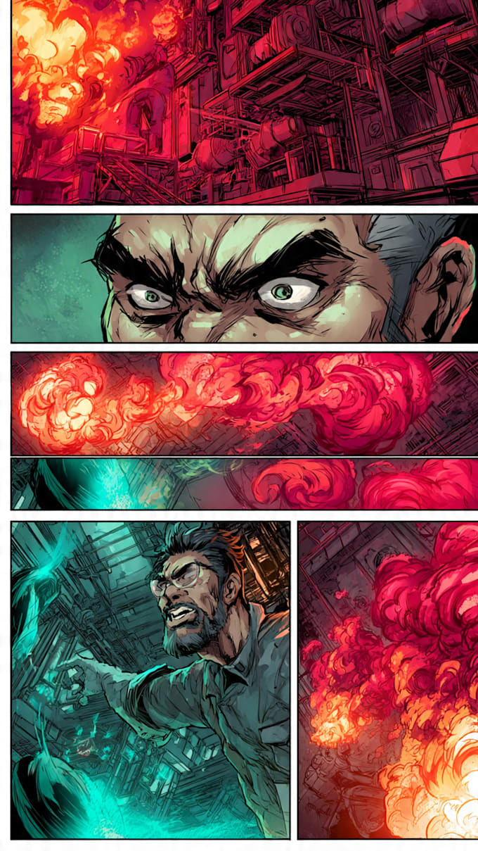 do your comic superhero