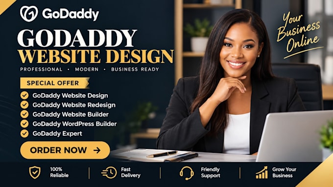 provide godaddy website design godaddy website godaddy redesign website design