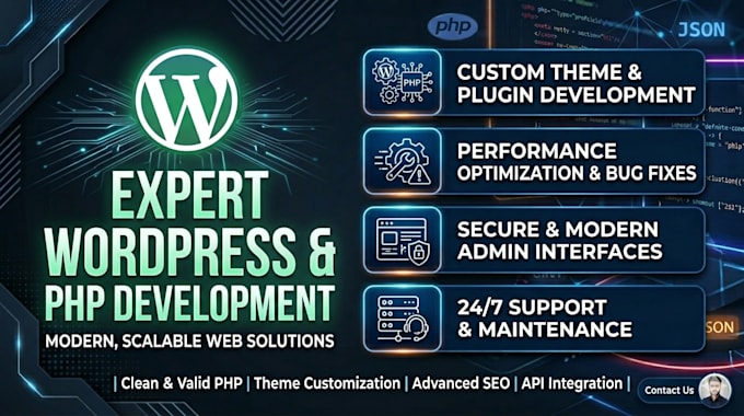 custom php development and fix php website issues