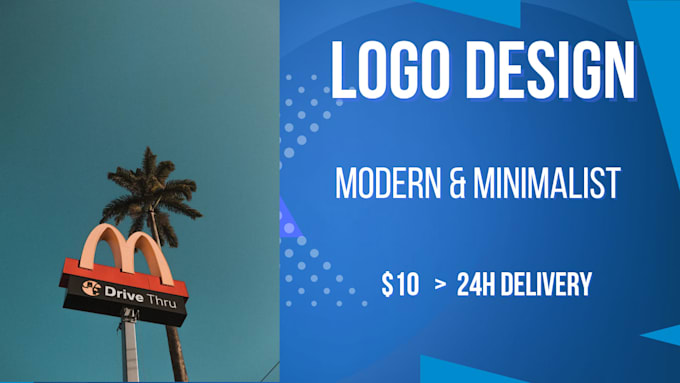 design a minimalist logo in canva in 24h
