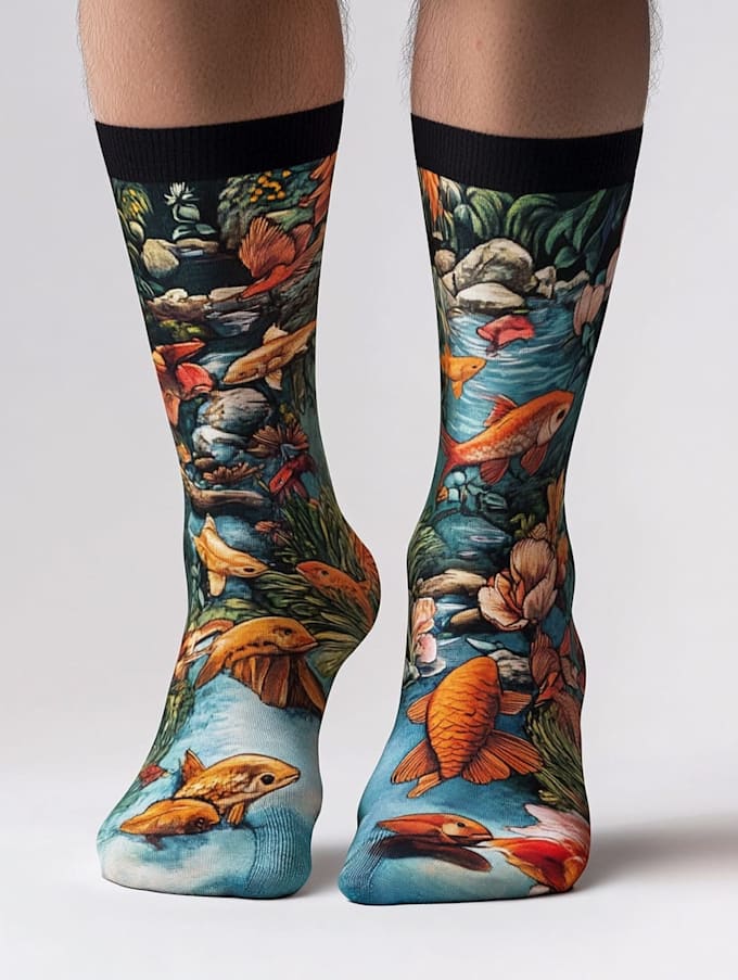 create a socks design unique socks design