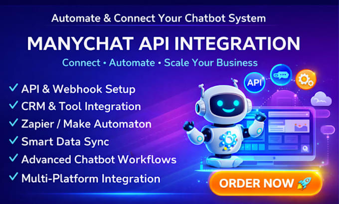 build n8n and manychat automation systems