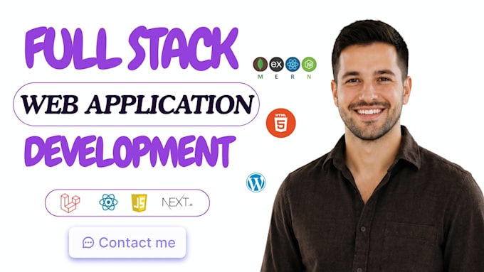 full stack website development backend front end developer full stack developer