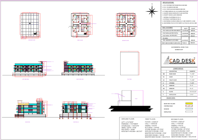 do 2d plan drafting and documentation