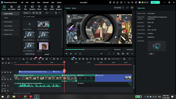 edit your videos into highlights and reels