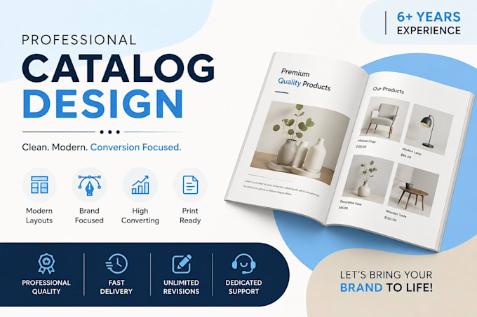 create professional amazon catalog design for your brand