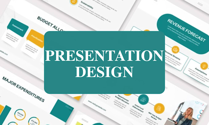 redesign powerpoint presentation and pitch deck slides