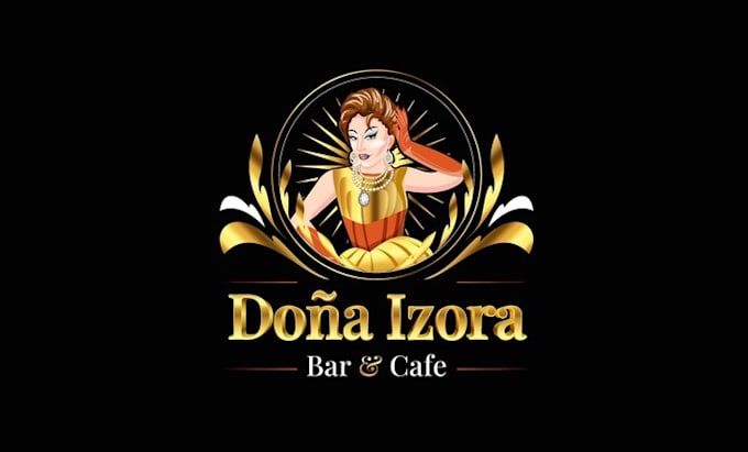 design innovative bar cafe coffee logo