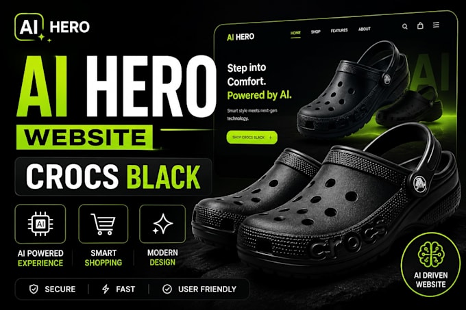 make ai hero website header video,  website banner video animated banner