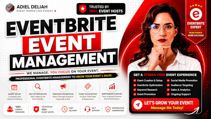 Set up your eventbrite, linkedin event, and facebook event page ...