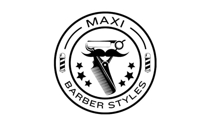design custom captivating barber salon logo
