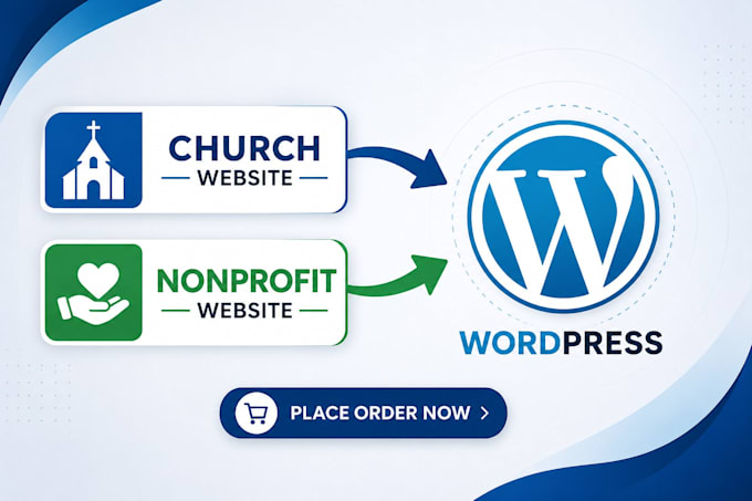 build nonprofit and church websites using wordpress