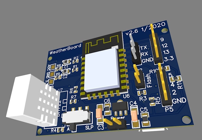 design esp32, arduino stm32 pcb and circuit design for iot