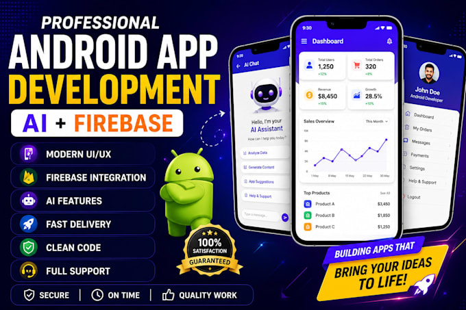 build professional android app using android studio