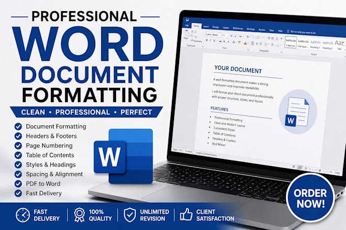 edit, format, and redesign word documents