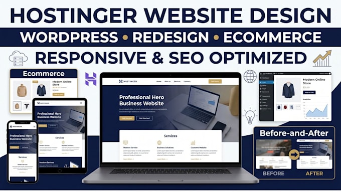 hostinger website design hostinger wordpress website redesign hostinger redesign