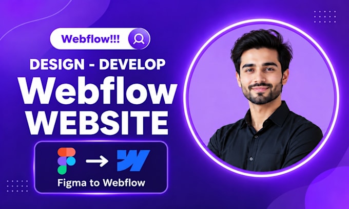 design and develop a responsive webflow website for your business
