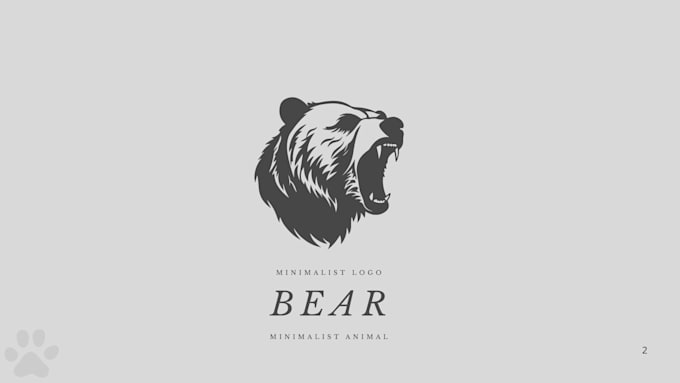 minimal animal logo design