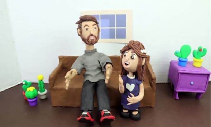 claymation stop motion puppet animation music video