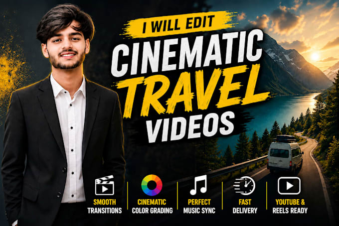 edit cinematic travel videos professionally