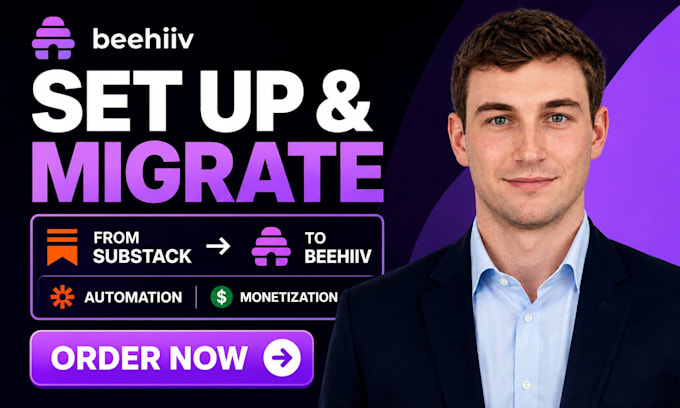 set up beehiiv newsletter migrate from substack zapier automation monetization