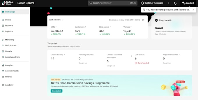 be your tiktok shop optimize product listings, tiktok shop store management